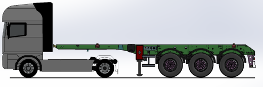 20英尺ISO罐式集装箱底盘拖车缩略图